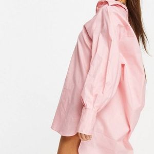 Threadbare pink oversized balloon dress